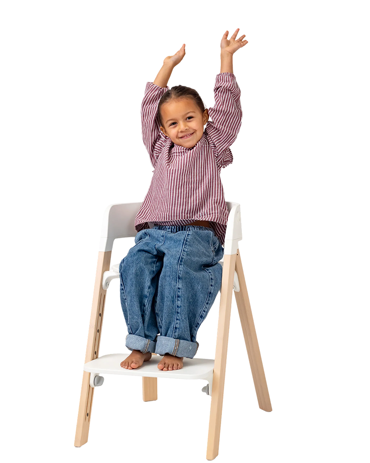 STOKKE Steps Chair ベビー用チェア STOKKE（ストッケ） ステップス チェア ビーチ材 ベビーチェア