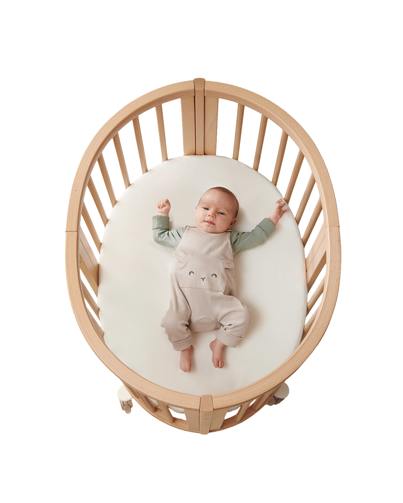 Stokke® Sleepi™ | the adaptable oval crib that grows with your