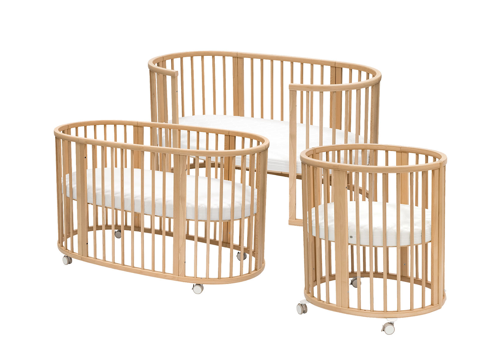 Stokke® Sleepi™ | the adaptable oval crib that grows with your