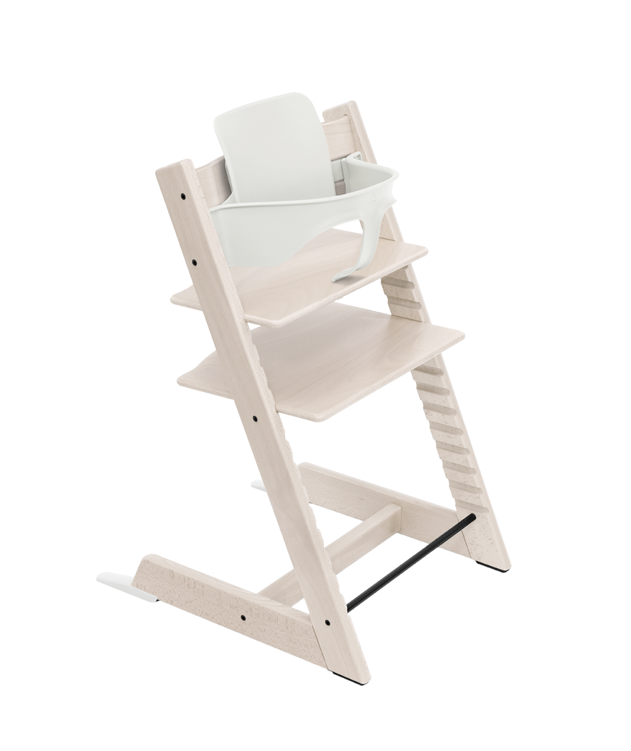 STOKKE TRIPP TRAPP ストッケ トリップトラップ　ホワイト ストッケ(STOKKE)｜トリップトラップ｜ ホワイトウォッシュ｜ブリベビ通販