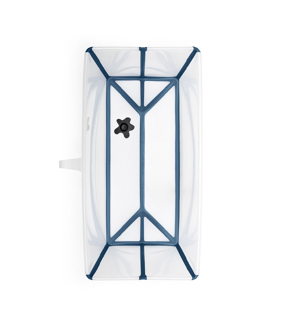 Stokke® Flexi Bath® bath tub, Transparent Blue. Open. galery image 4