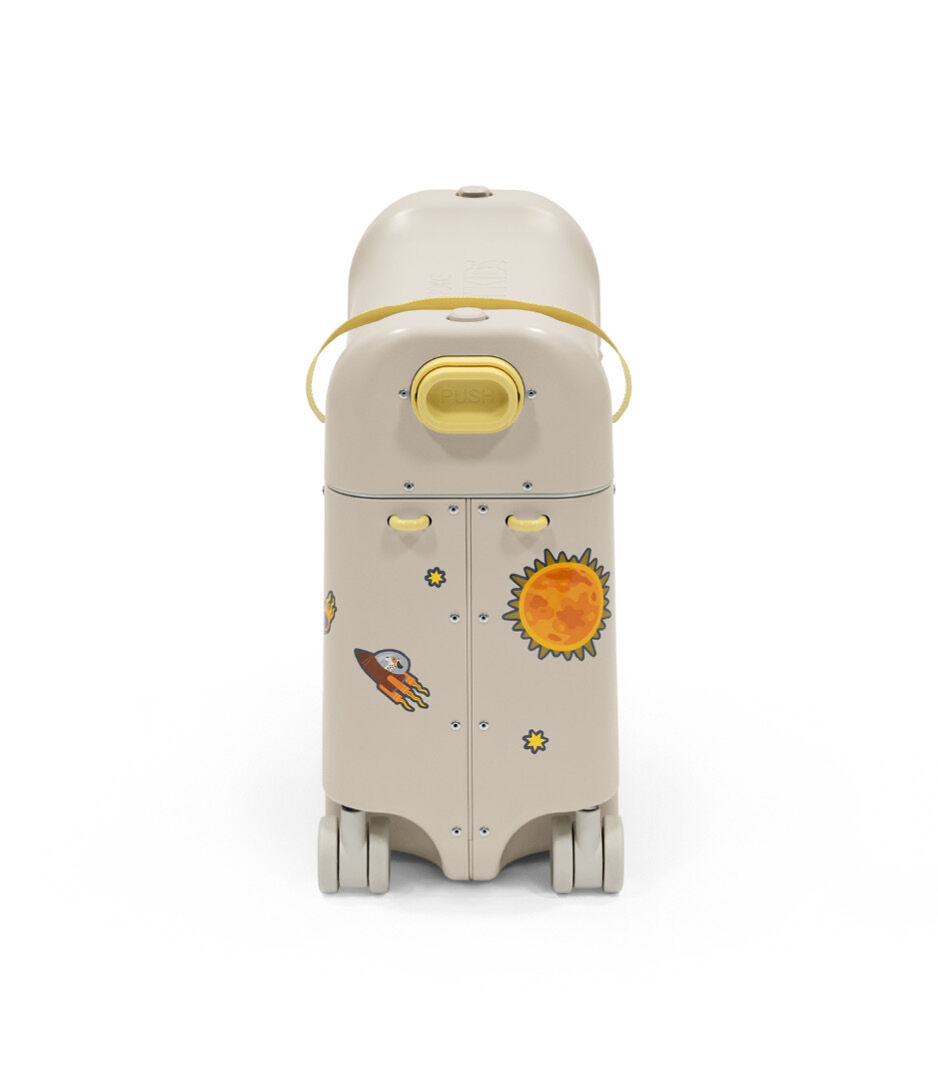 Stokke® JetKids™ BedBox™ V4. Moonglow White with Sticker set "Star". galery image 4