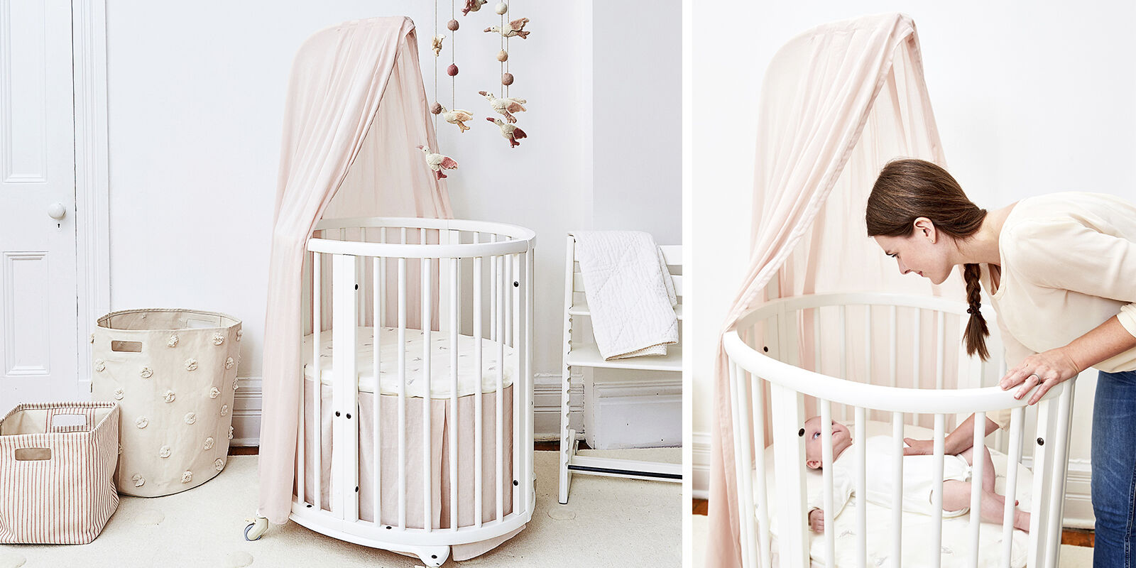 stokke oval crib