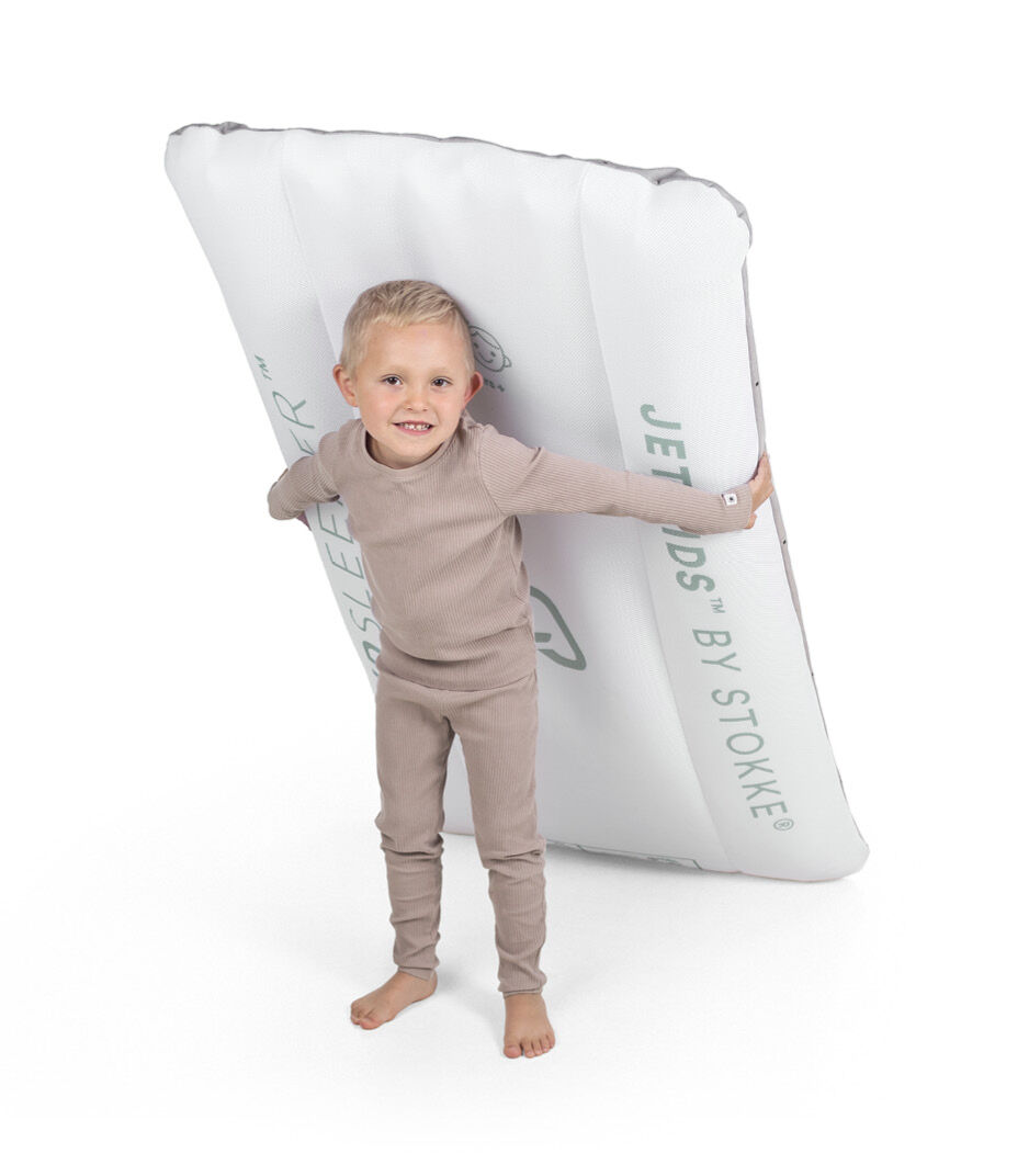 JetKids™ by Stokke® CloudSleeper™ Inflatable Kids Bed, White, mainview