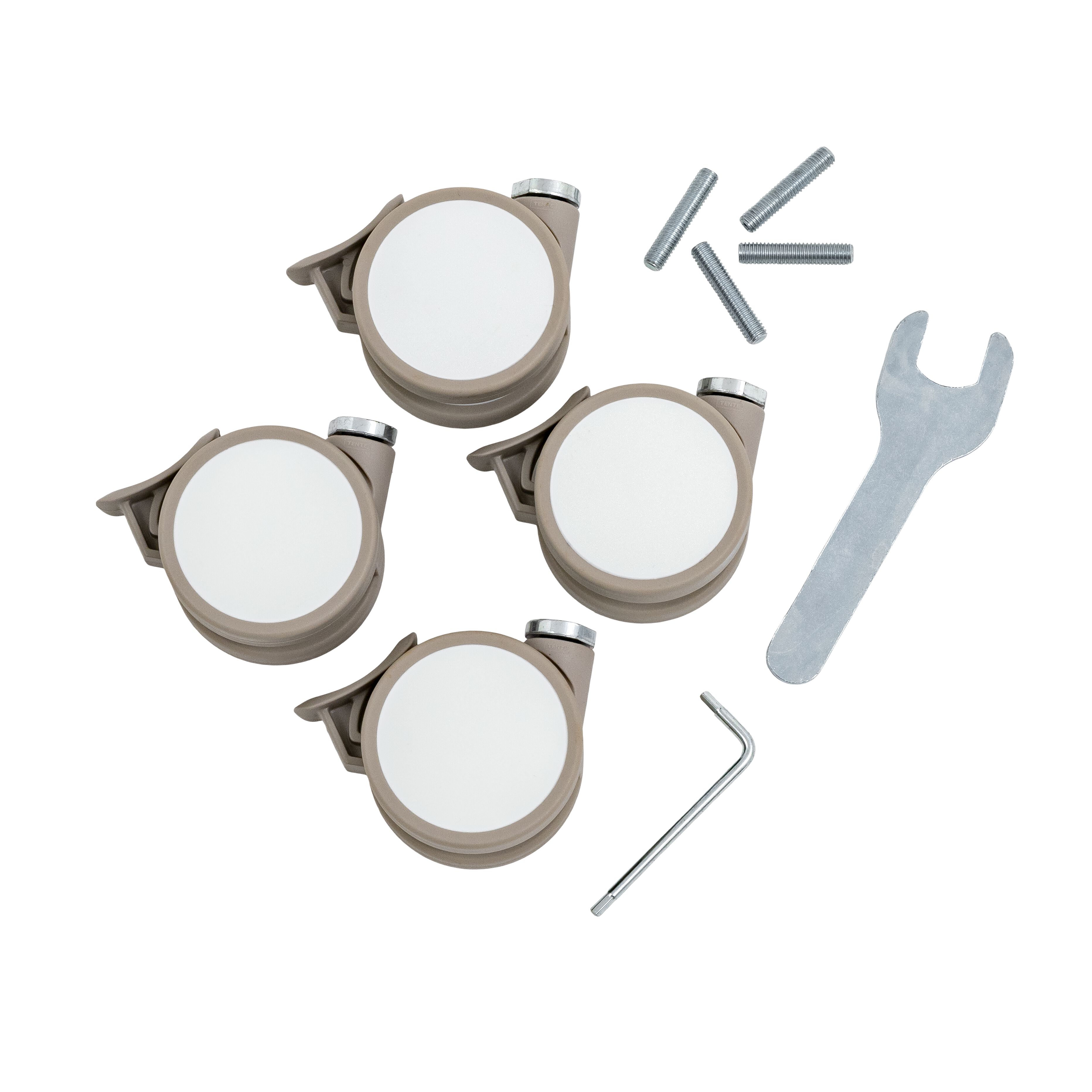 Rollen für das Stokke® Nighti™ Bett in Beige, Beige, mainview
