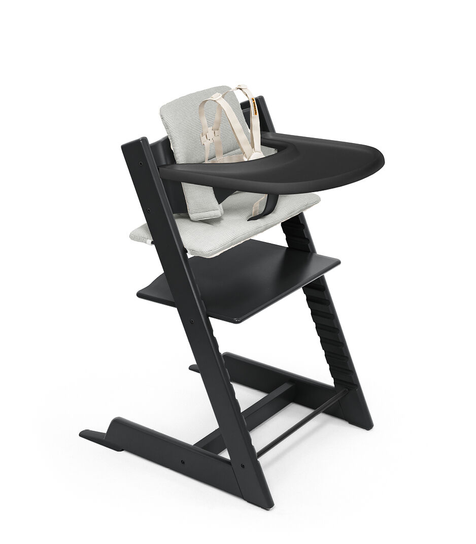 Tripp Trapp®, Black, Nordic Grey Cushion + Newborn, mainview galery image 4