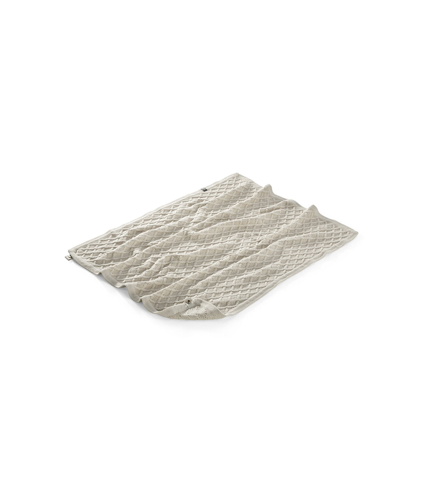 Stokke&reg; Stroller Blanket, Cable Cream.