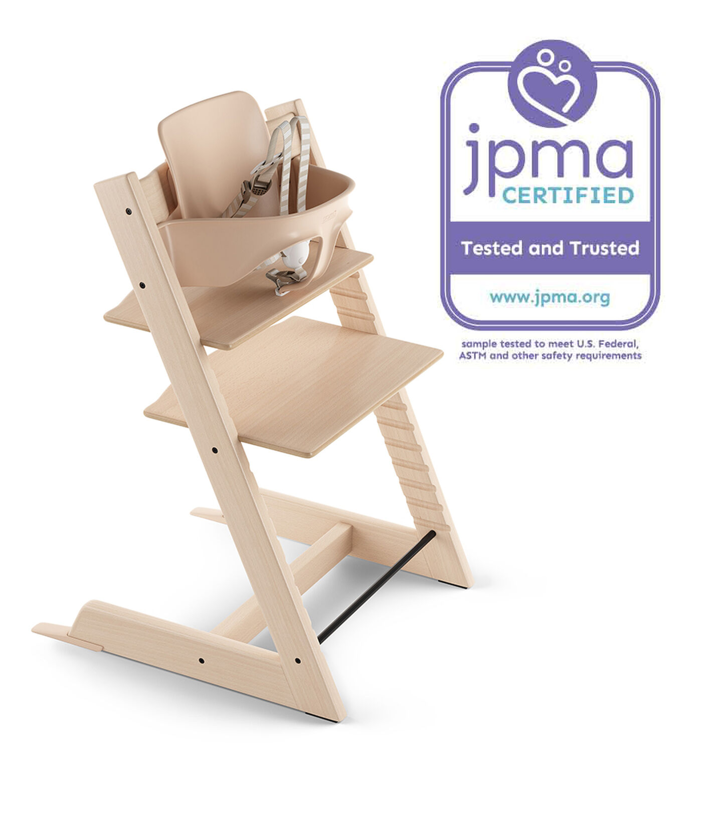 Tripp Trapp® Bundle High Chair US 18 Natural