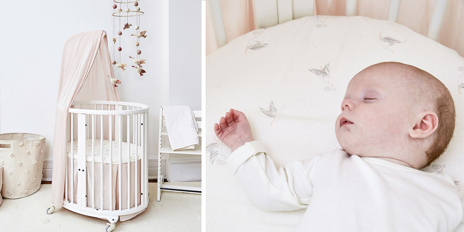 Stokke® Sleepi™ Mini Fitted Sheet by Pehr | Accessories | Stokke