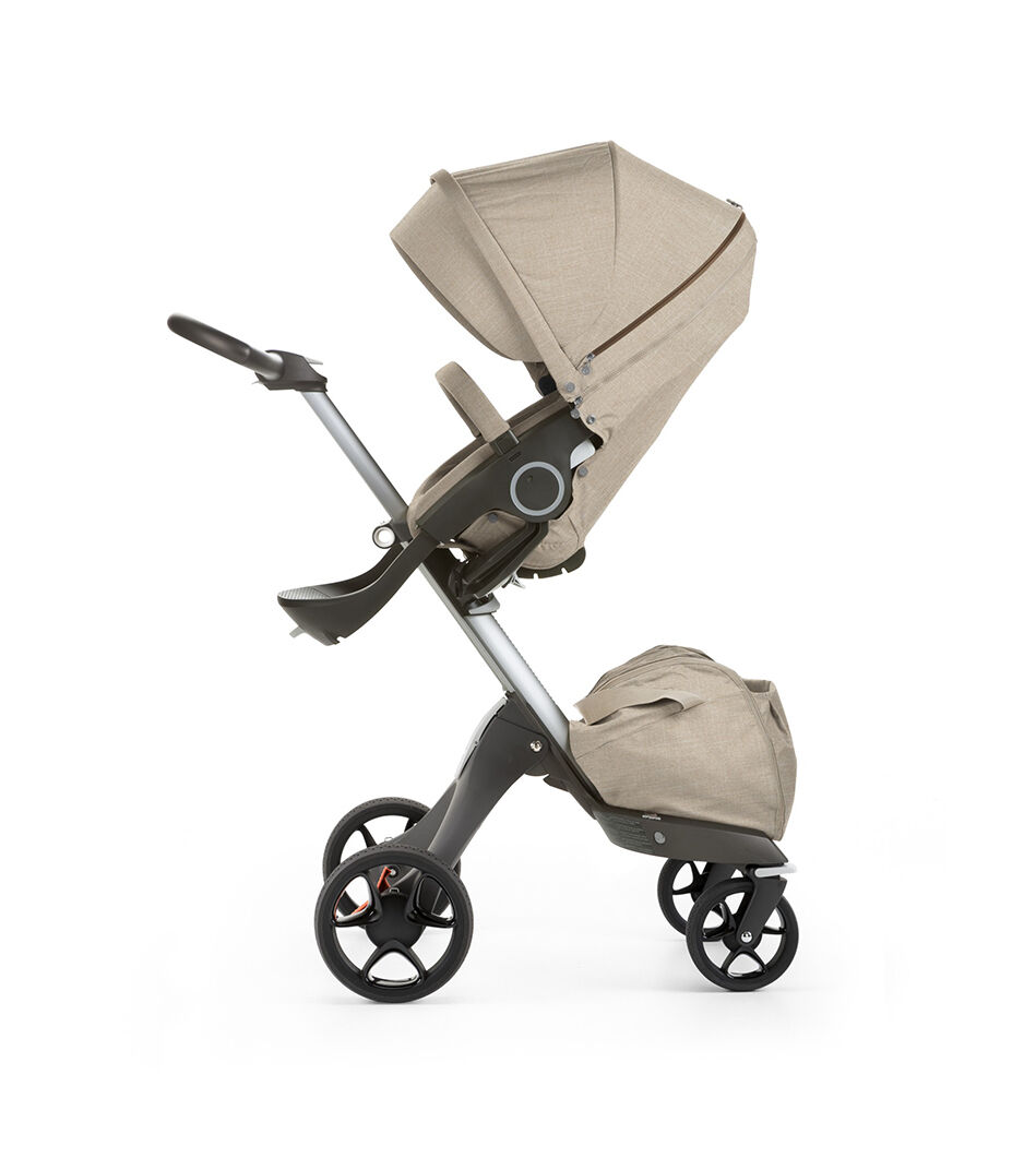 beige melange stokke