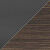 Stokke® Clikk™ Bamboo Warm Brown and Black plastic parts.