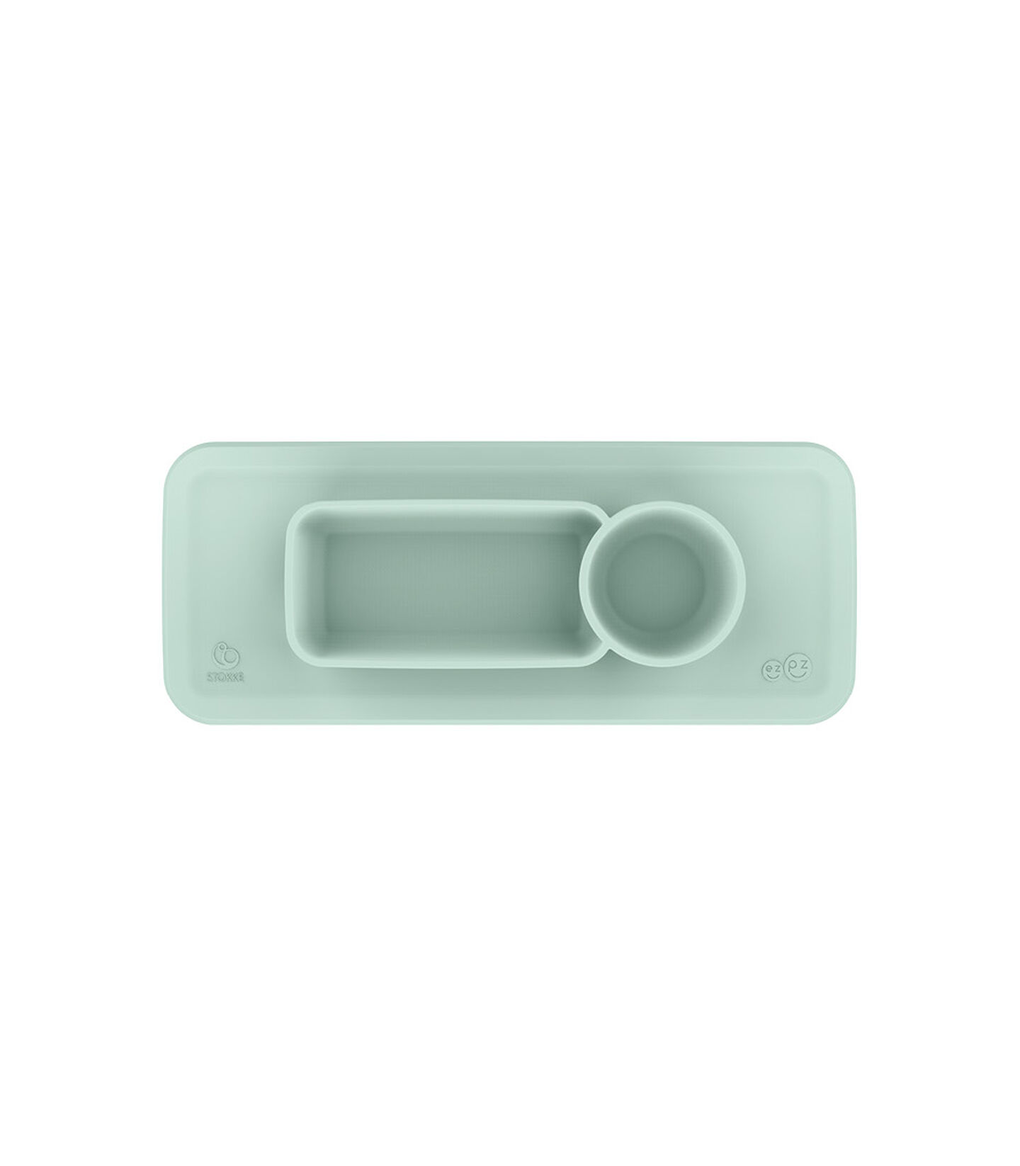 ezpz™ by Stokke™ placemat for Clikk™ Tray Soft Mint, Vert menthe, mainview view 2