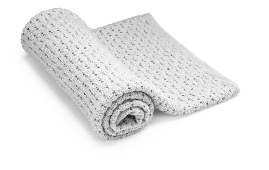 Stokke&reg; Textiles Merino Wool, Light Grey.