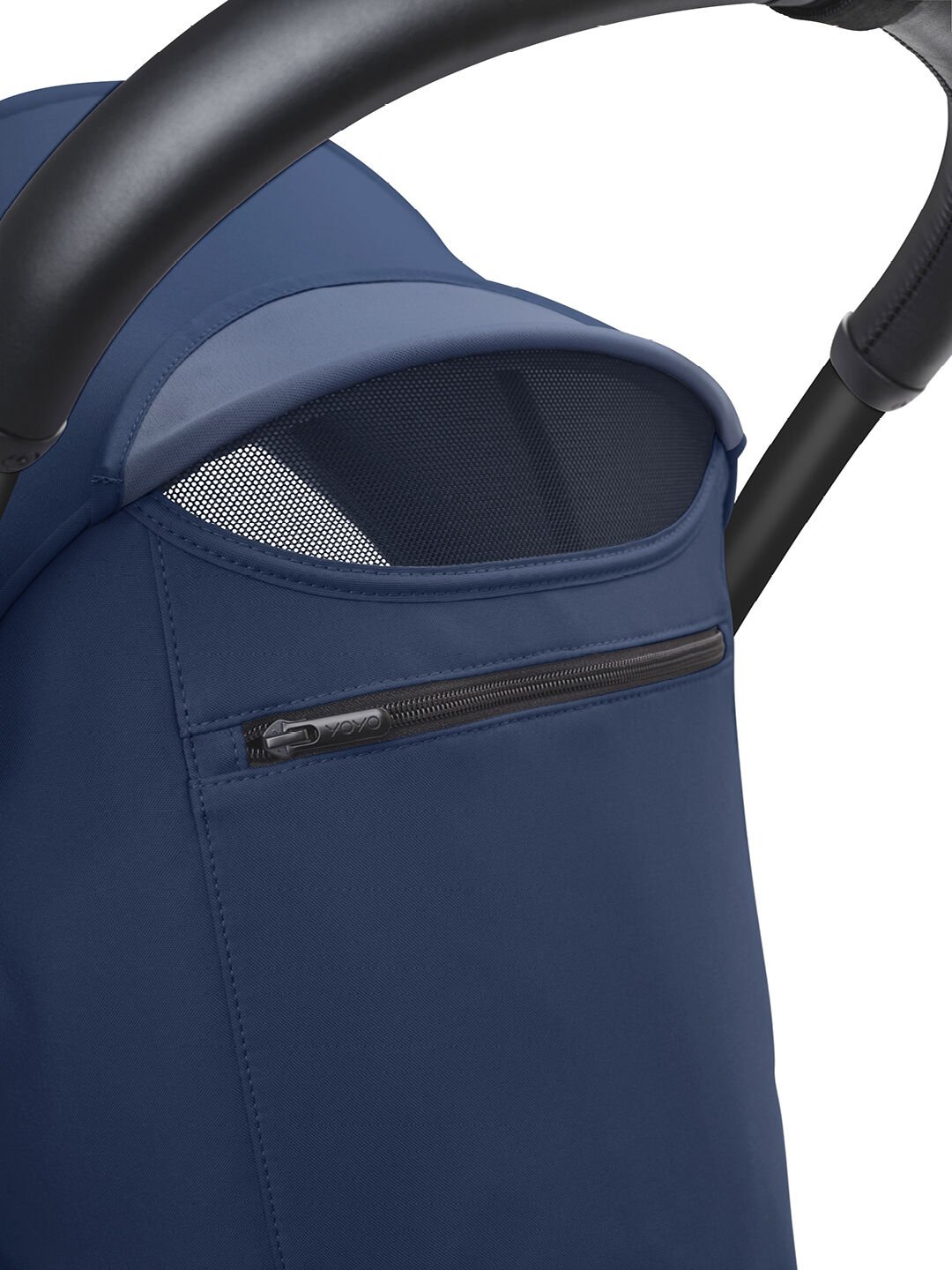 Stokke® YOYO³ stroller from 6 months, Air France Blue with Black Frame, mainview galery image 9
