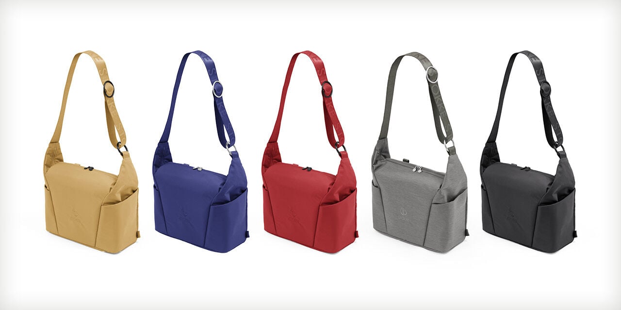 Sac à Langer STOKKE XPLORY X Rouge Rubis, www.millelunes.com