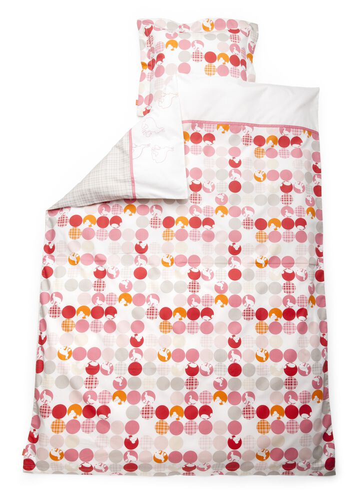 Stokke Bedlinen 100x140cm Silhouette Pink
