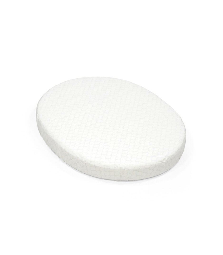 Stokke Sleepi Mini Mattress. With Fitted Sheet, Fans Grey. galery image 1