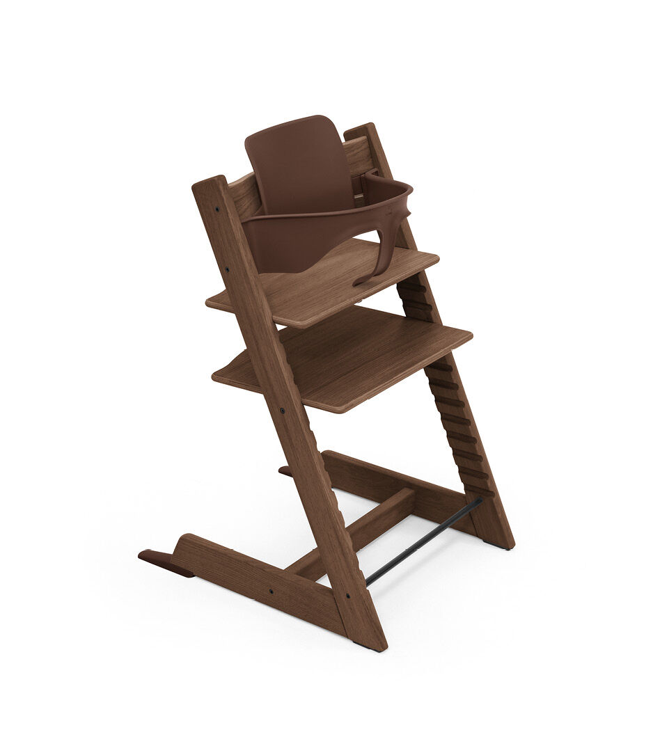 Tripp Trapp® chair Oak Warm Brown, with Baby Set. galery image 5