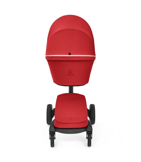 Stokke® Xplory® X Ruby Red Stroller with Seat. view 4