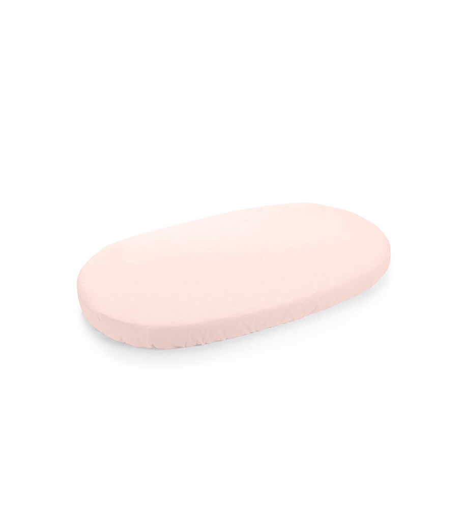 Stokke® Sleepi™ Fitted Sheet. Peachy Pink. view 1
