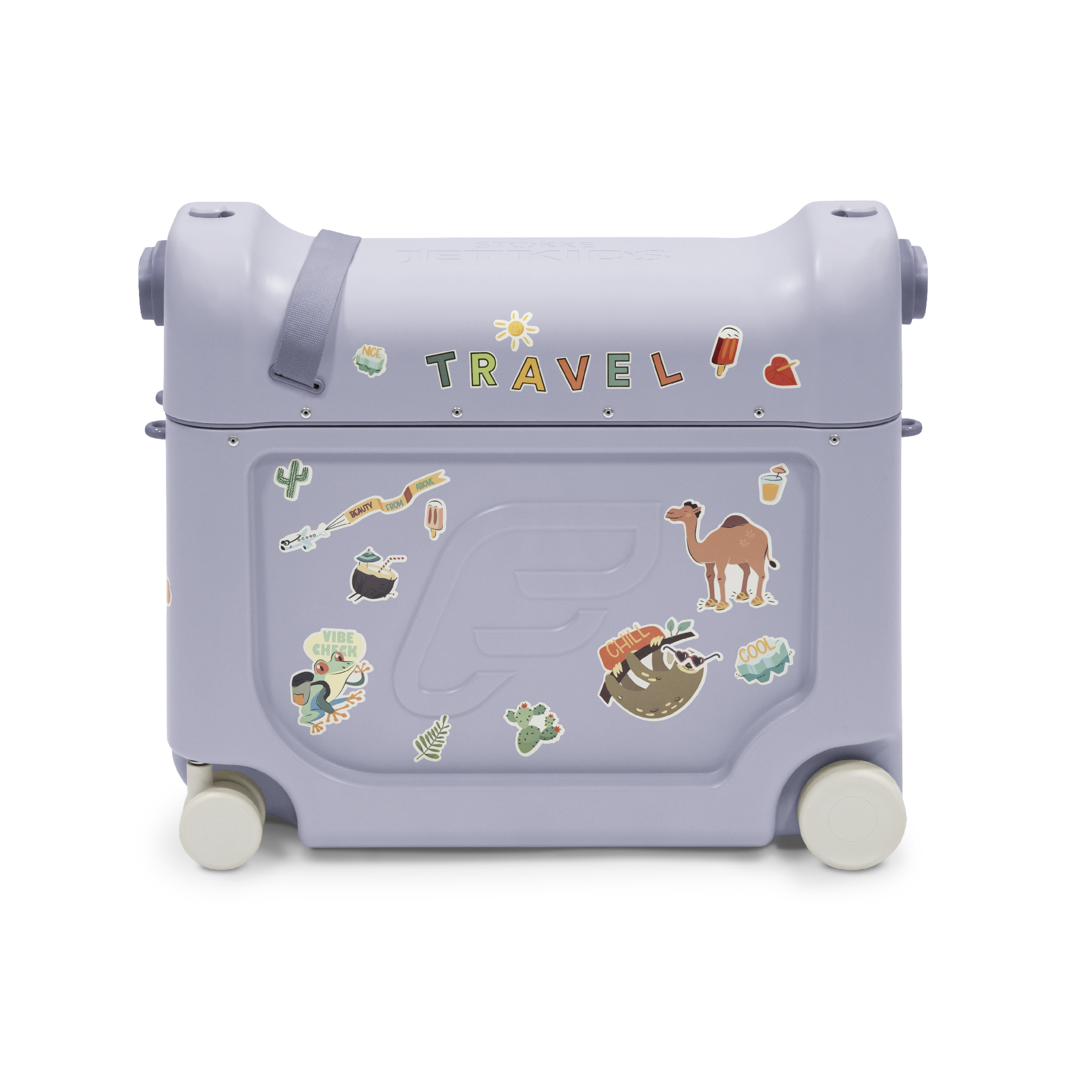 Stokke® JetKids™ BedBox™ - Ride-On Suitcase & Bed, Arctic Blue, mainview galery image 9