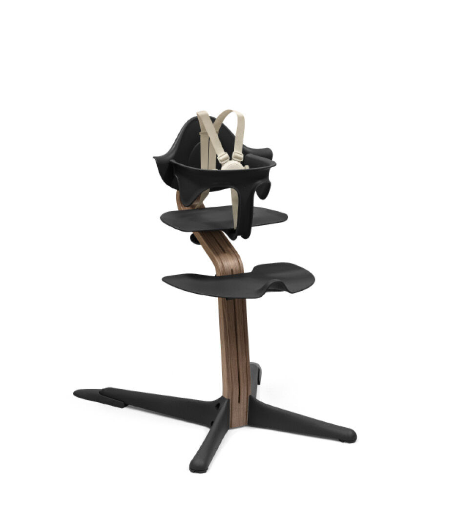 Stokke® Nomi® Walnut Black High Chair, Nogal Negro, mainview