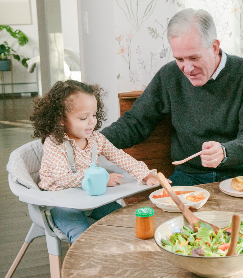 Stokke® Clikk™ High Chair cloud grey galery image 2
