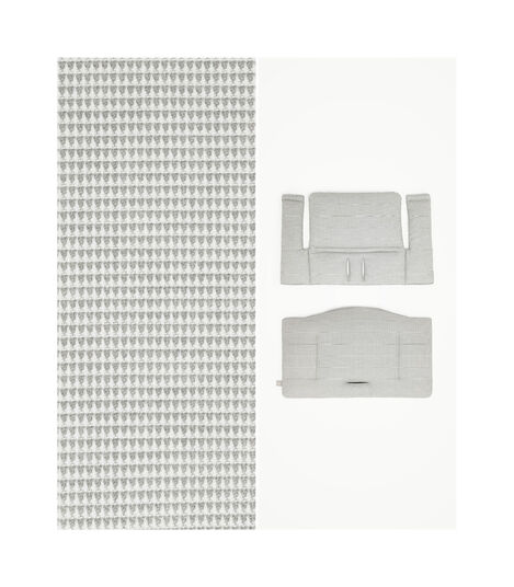 Tripp Trapp® Storm Grey, Nordic Grey Cushion + Tray, Storm Grey, Nordic Grey Cushion + Tray, mainview view 3