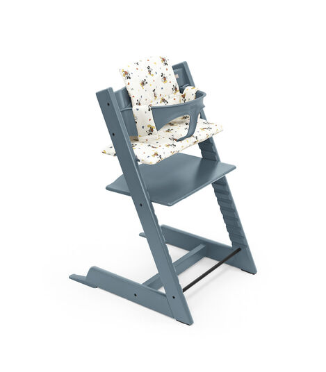 Tripp Trapp® Fjord Blue with Baby Set and Classic Cushion Disney Celebration. view 8