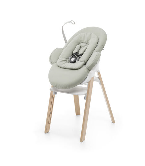 Stokke® Steps™ Bouncer Soft Sage / White Chassis, Soft Sage / White Chassis, mainview view 2