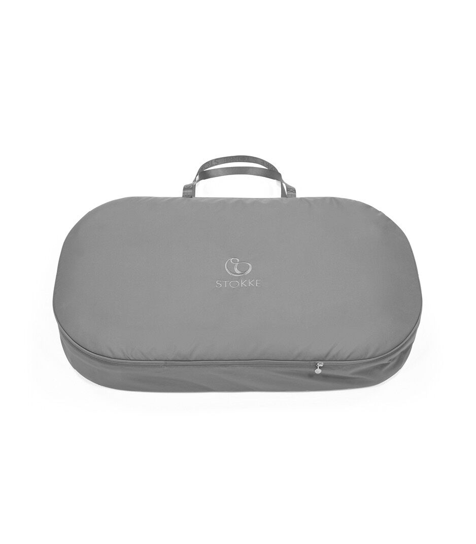 Stokke® Snoozi™ Storage Bag. Graphite Grey. Closed. Top View. galery image 3