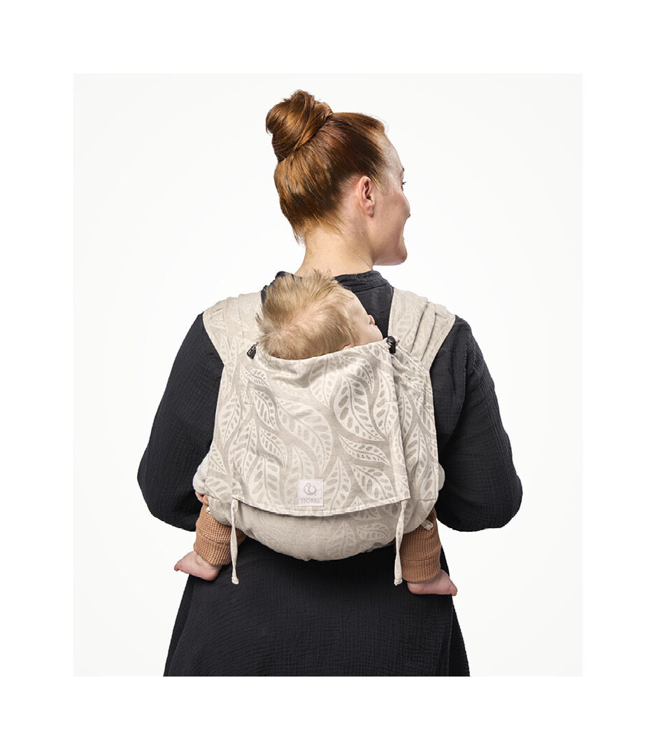 Stokke® Limas™, Valerian Beige. Back carrying. galery image 7
