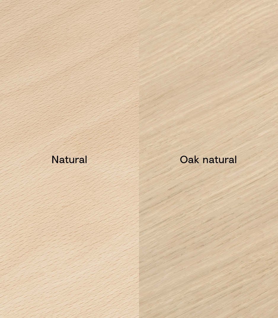 Tripp Trapp® chair Oak Natural vs natural zoom in wood galery image 2