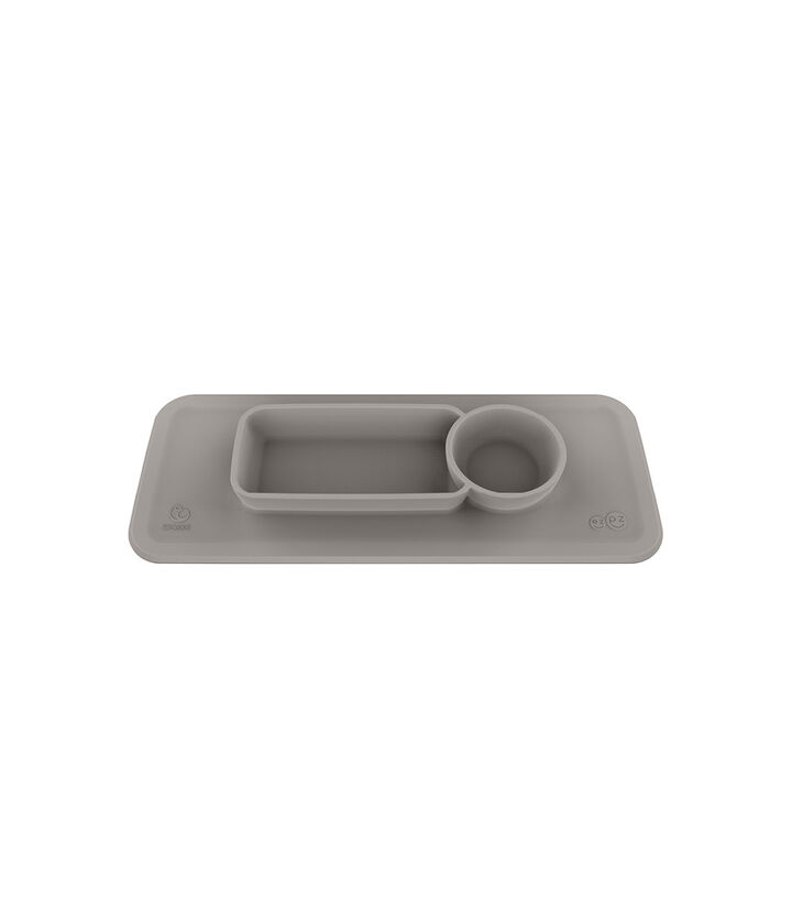 ezpz™ by Stokke™ placemat for Clikk™ Tray Green, Grigio Soft, mainview view 1