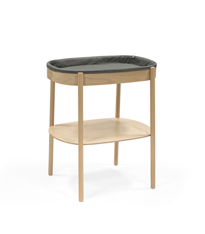 Stokke® Sleepi™ Changing Table, Natural. Changing Pad Grey. view 1