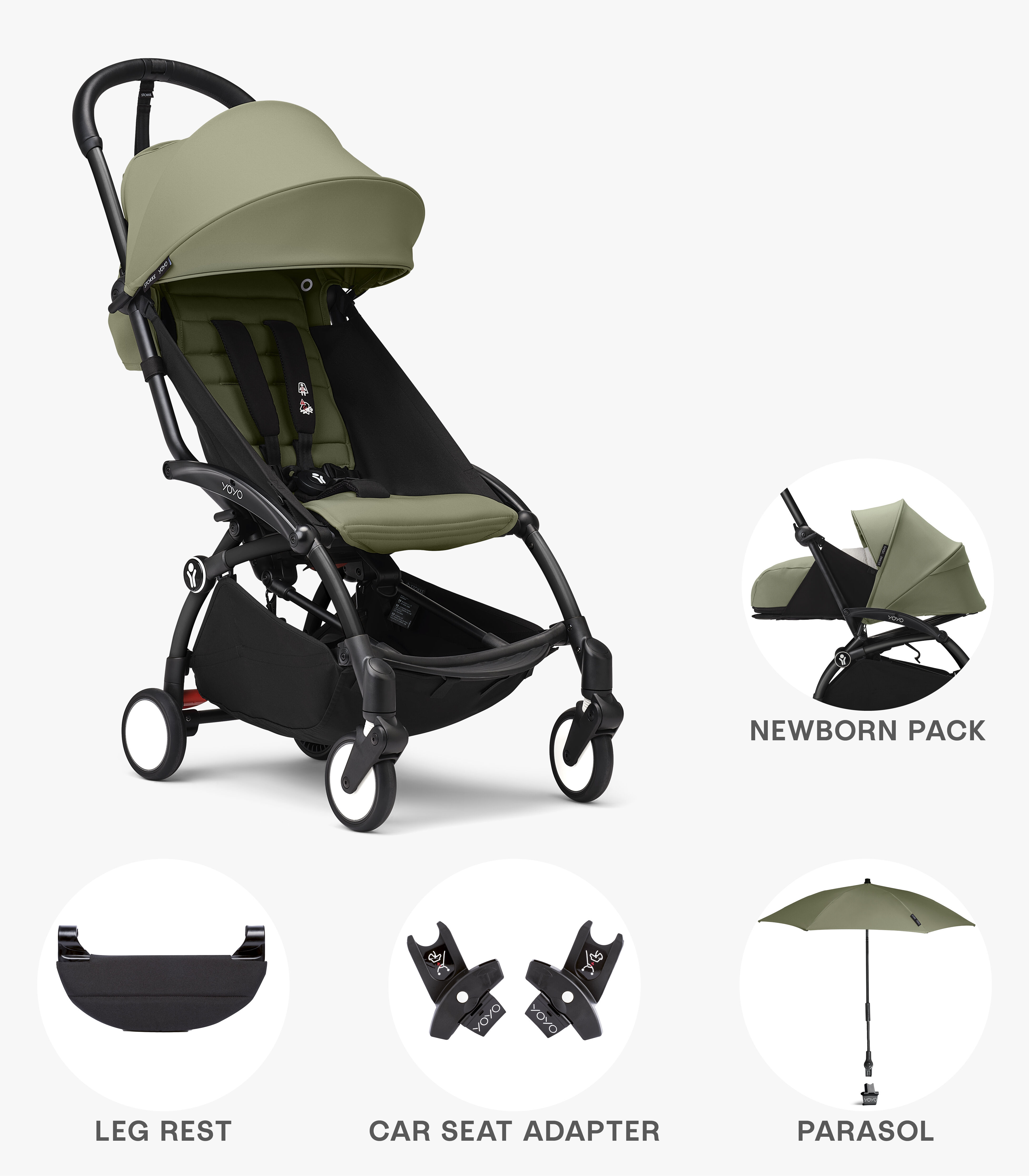 Pack nouveau-né YOYO® Fold & Go, , mainview