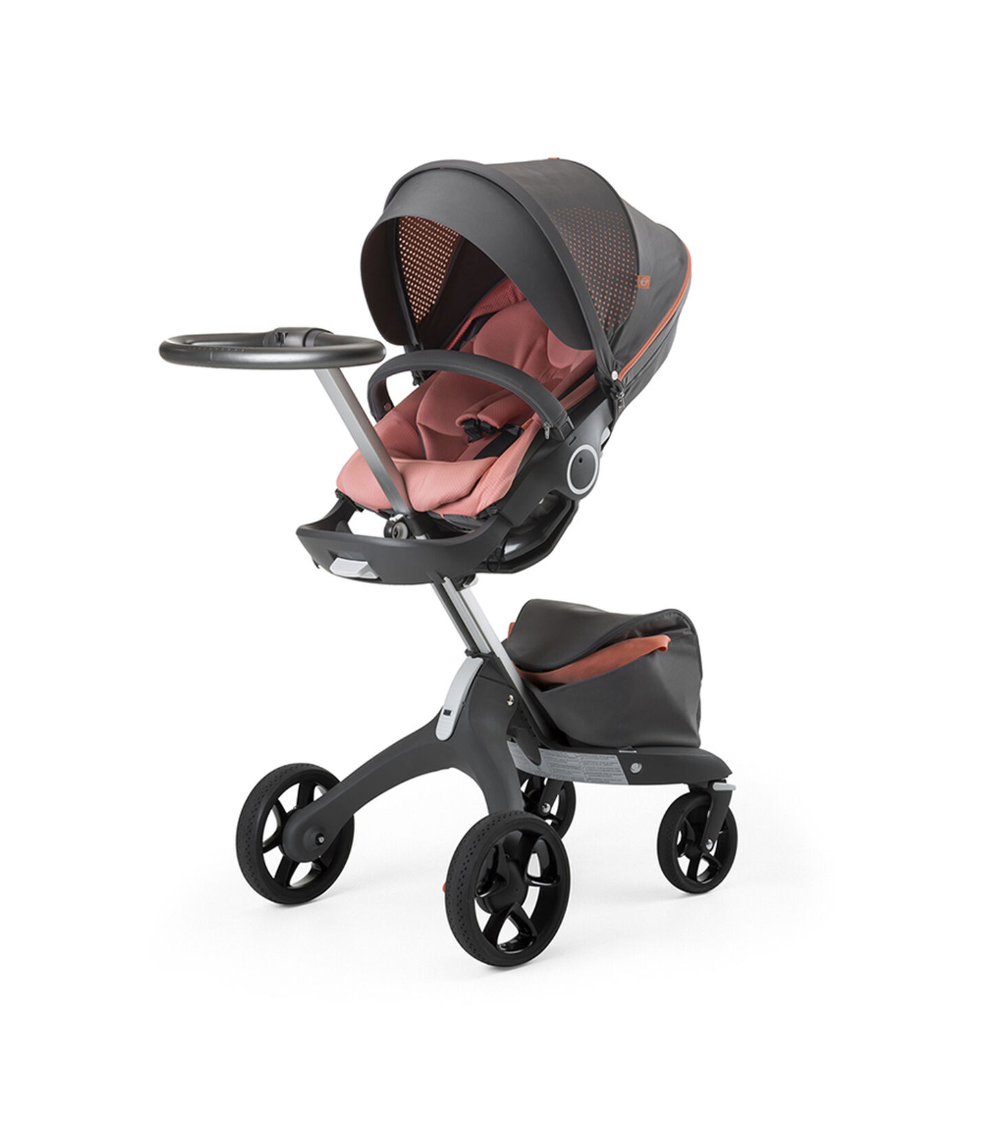 Stokke® Xplory® Athleisure, Coral, Coral, mainview view 5