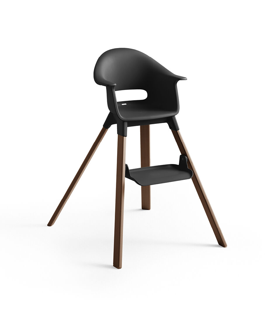 Stokke® Clikk™ High Chair, Black / Warm Brown, mainview galery image 8