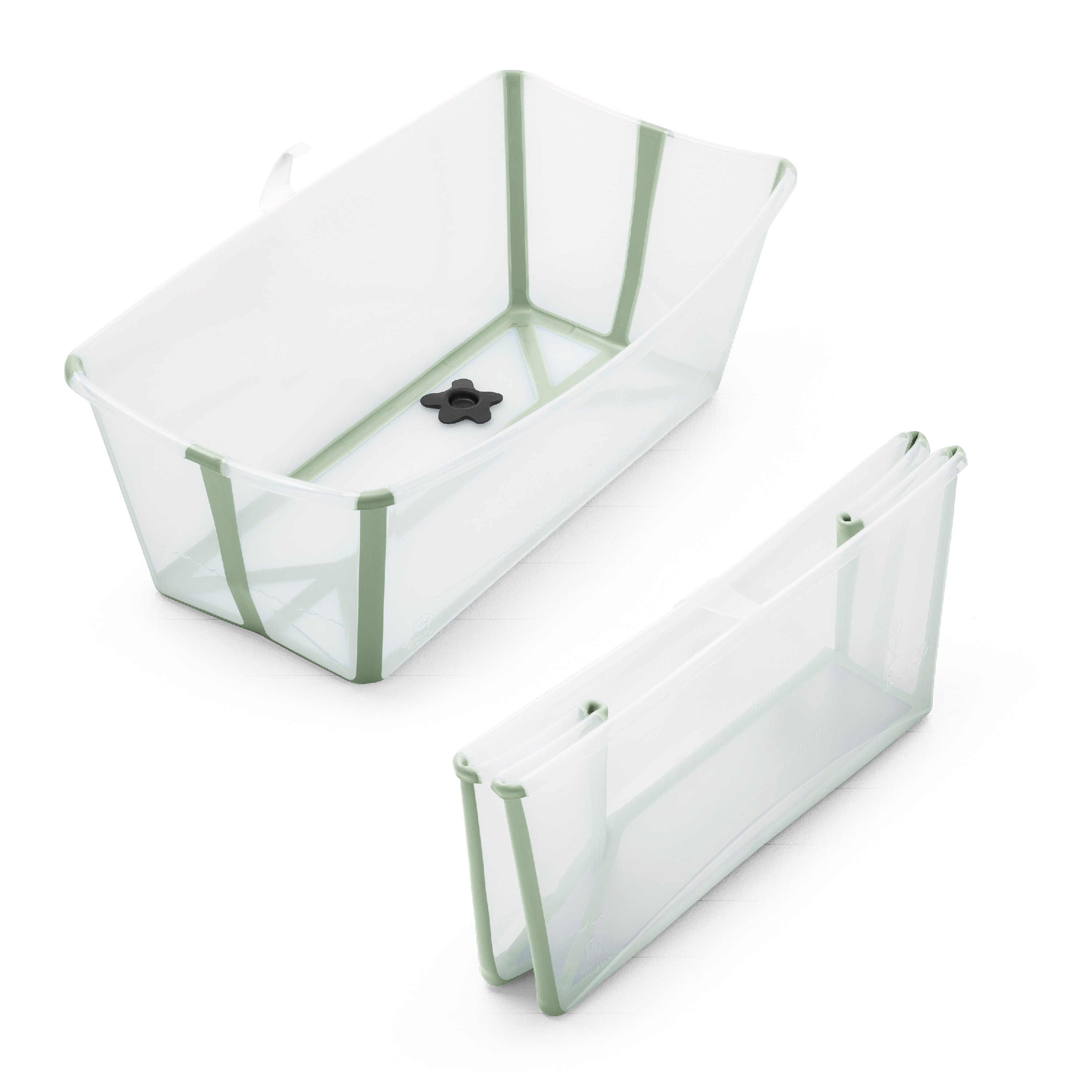 Bañera Stokke® Flexi Bath®, Verde Transparente, mainview galería de imágenes 10