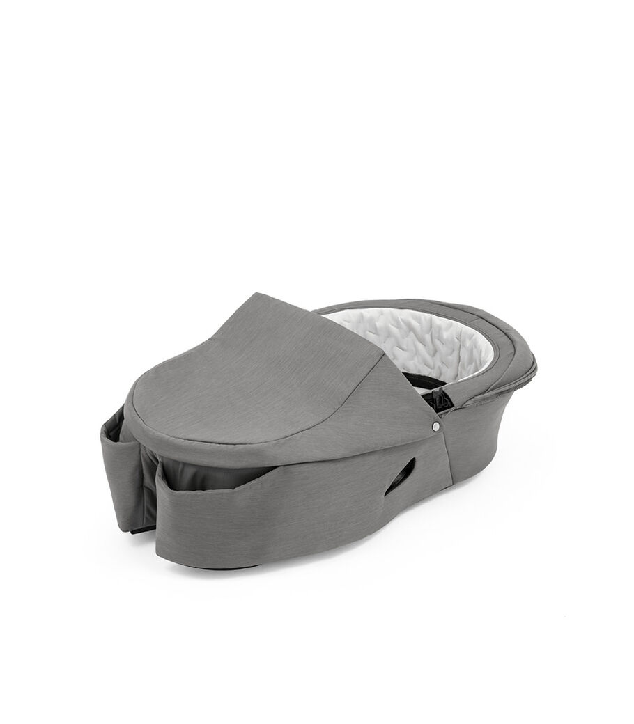 Stokke® Xplory® X Modern Grey Carry Cot, no canopy. view 12