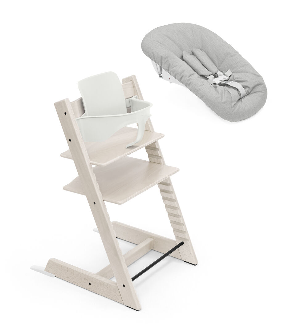 Tripp Trapp Newborn Complete Bundle. Tripp Trapp Chair with Baby Set and Newborn Set. galery image 13