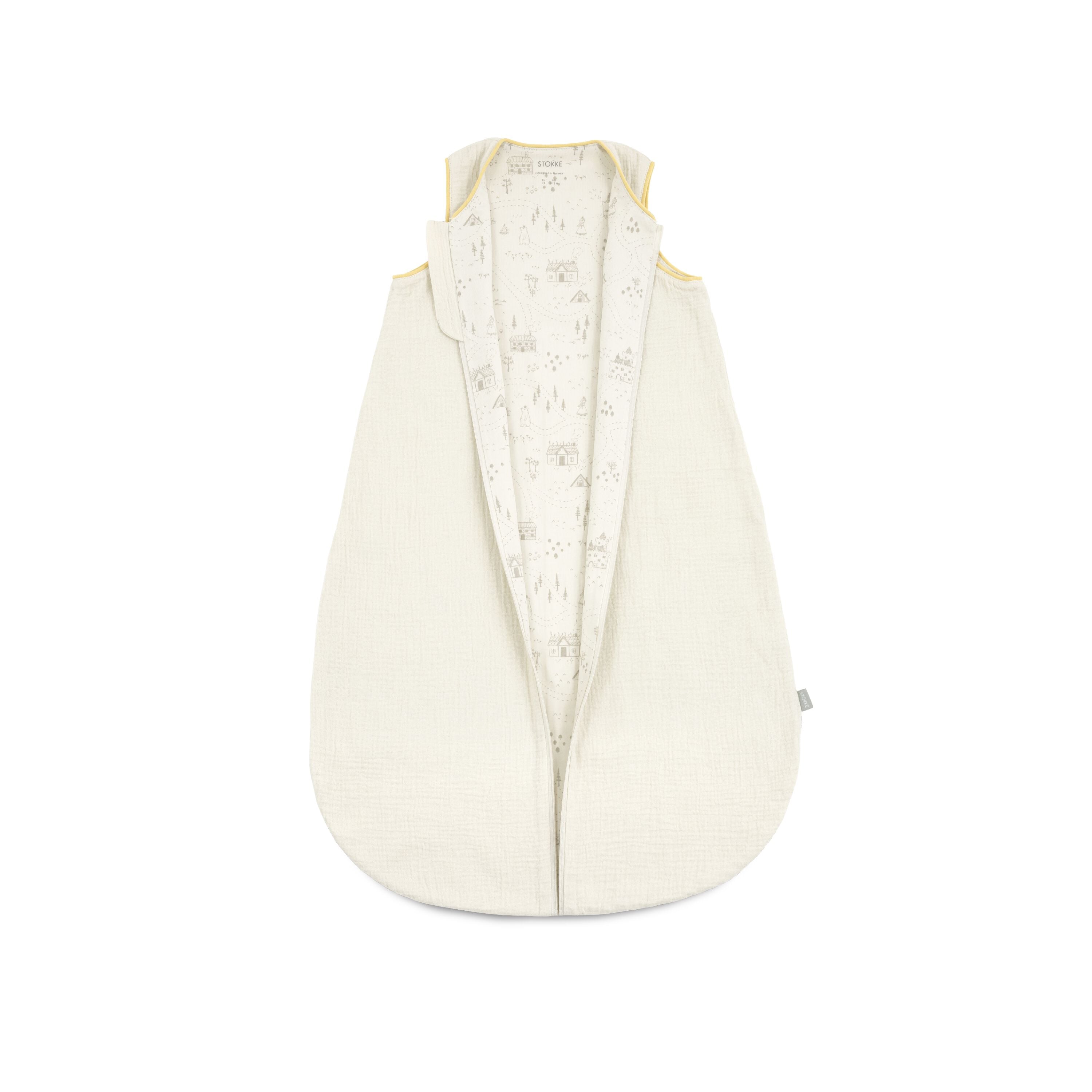 Stokke® Sleeping Sack Summer 0-3M Birch Beige, Birch Beige Map, mainview