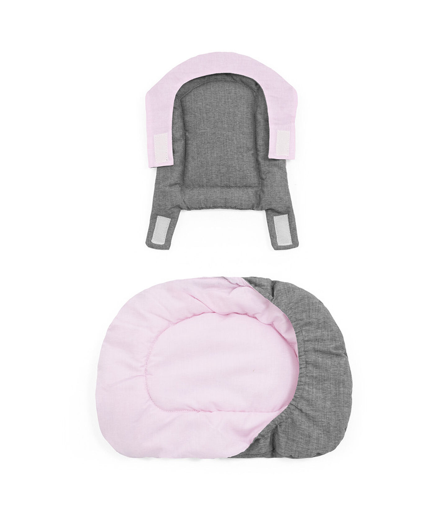 Stokke® Nomi® Cushion Pink. Reversible Pink/Grey view 4