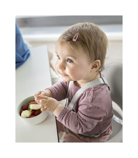 Stokke® Clikk™ High Chair White. Munch Bowl. view 2