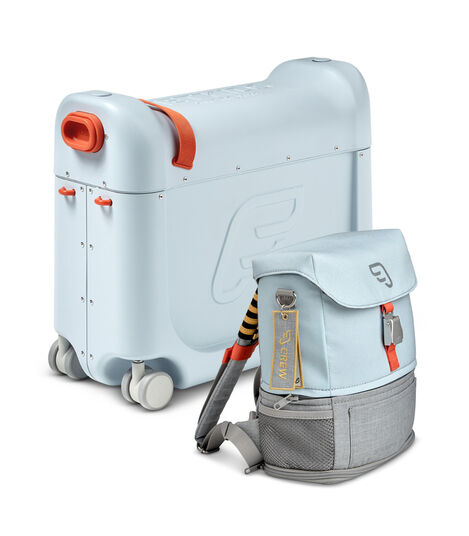 Комплект для путешествий BedBox™ + рюкзак пилота Crew BackPack™ Голубой/Голубой, Blue / Blue, mainview view 4