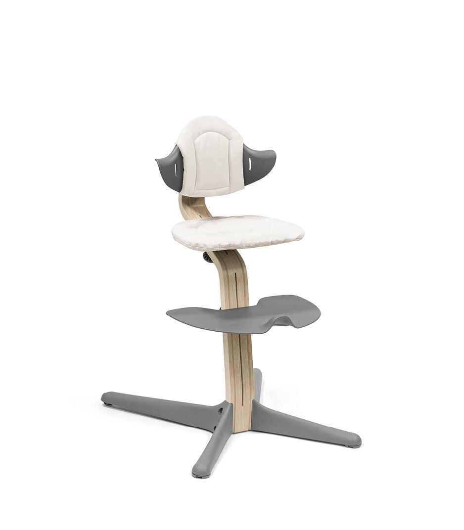 Stokke® Nomi® Chair Natural-Grey with Sand Cushion (V1) galery image 7