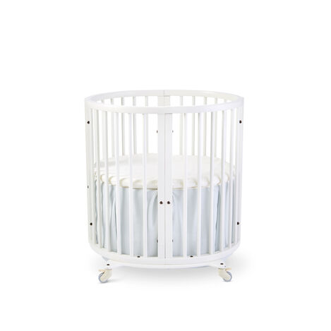Stokke® Sleepi™ Mini Bed skirt Mist, Mist, mainview view 2