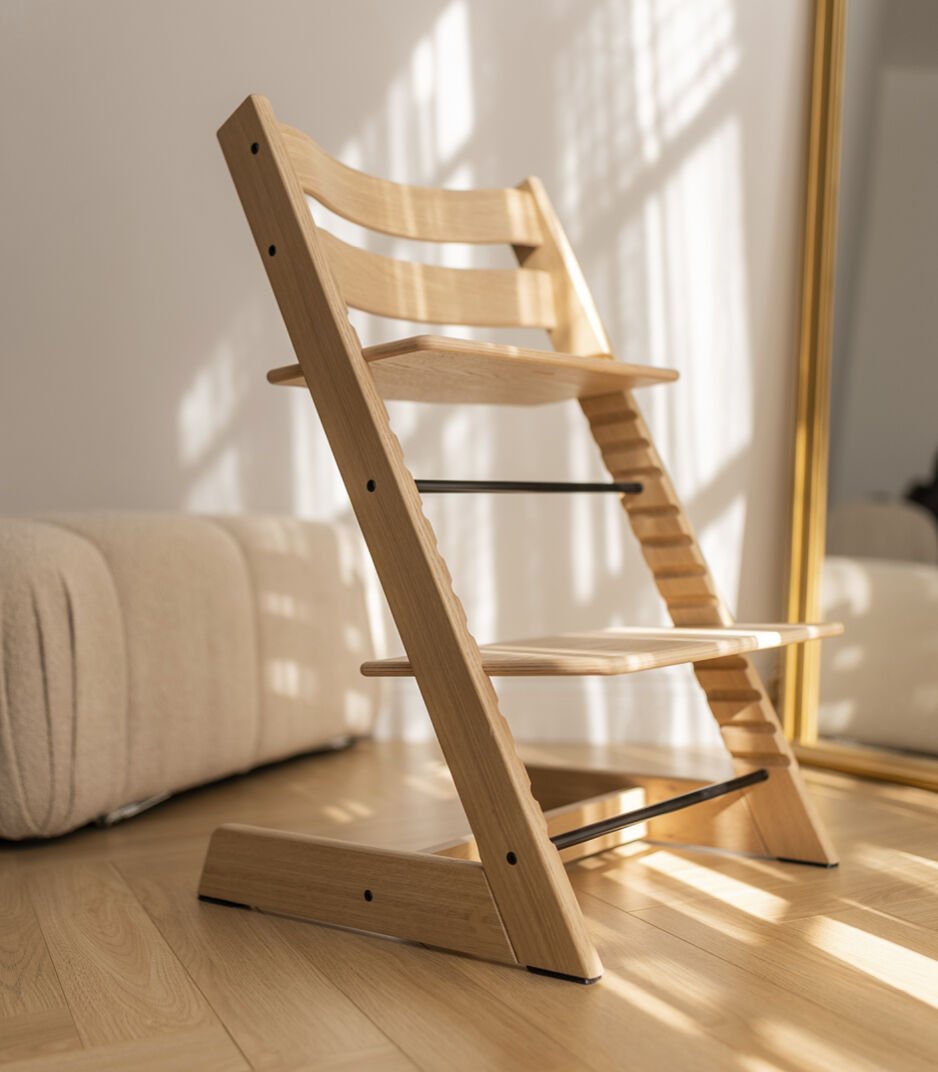 Tripp Trapp® Chair Oak Natural, Oak Natural, mainview