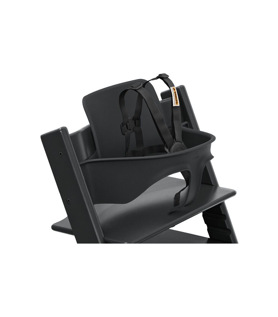 Tripp Trapp® Baby Set² Black with Black Harness, Black with Black Harness, mainview