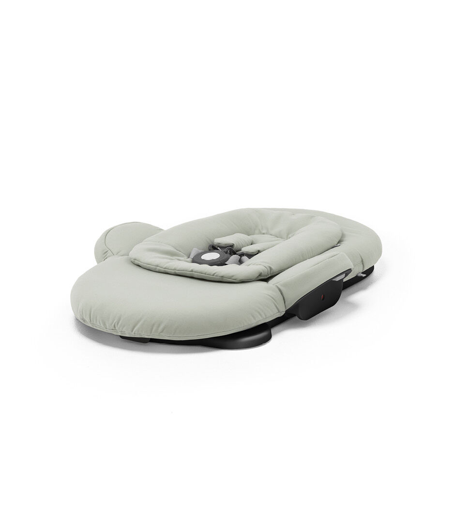 Stokke® Steps™ Bouncer, Herringbone Grey and Black. Folded galery image 3